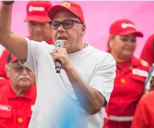 <i>Fotografía de archivo del presidente de la Asamblea Nacional de Venezuela (AN), Jorge Rodríguez. EFE/ Miguel Gutiérrez</i>