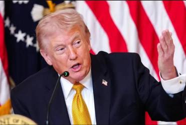 <i>«¡Sin Estados Unidos, la OTAN es un TIGRE DE PAPEL!», aseguró Trump. (Foto: EFE)</i>