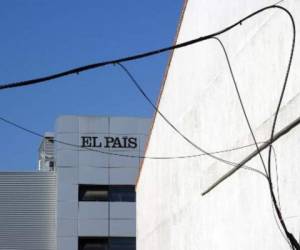La sede del peiódico El País en Madrid. (Foto: AFP)