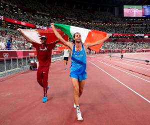 Una increíble final olímpica de salto de altura en Tokyo 2020 terminó con Mutaz Essa Barshim de Qatar y Gianmarco Tamberi de Italia obteniendo medallas de oro.