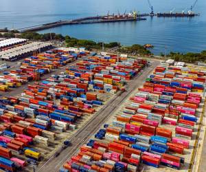 <i>Imagen que muestra el Puerto de Acajutla, El Salvador. FOTO GOBIERNO DE EL SALVADOR</i>