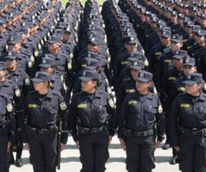 En la actualidad, la entidad de seguridad pública cuenta con poco más de 23.000 agentes en los 14 departamentos del país. (Foto: Transparencia Activa).