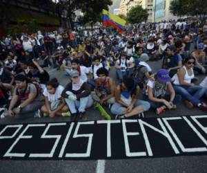 Los jóvenes estudiantes son los más vulnerables en la crisis venezolana. (Foto: Archivo)