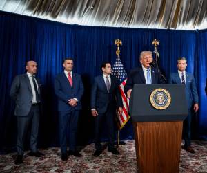 <i>El mandatario dibujó una transición en Venezuela a más largo plazo y volvió a insistir en que la prioridad es reparar las infraestructuras del país. Foto de cortesía</i>