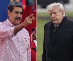 <i>Combo de fotografías que muestra al presidente de Venezuela, Nicolás Maduro (i), y al presidente de Estados Unidos, Donald Trump.Trump aseguró este lunes que habló muy recientemente con Maduro, pero que la conversación no fue fructífera para rebajar la presión de Washington, que, según el mandatario estadounidense, incluyó el ataque del miércoles a un muelle presuntamente utilizado por narcotraficantes. EFE/ Miguel Gutiérrez/ Shawn Thew /ARCHIVO</i>