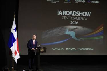 <i>El anuncio fue realizado por el ministro de Economía y Finanzas, Felipe Chapman, durante el lanzamiento de la iniciativa Talent Up Panamá. Foto de cortesía</i>