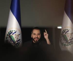<i>Fotografía del presidente de El Salvador, Nayib Bukele. EFE/ Rodrigo Sura</i>