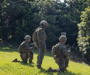 <i>Washington ha enviado a soldados e infantes de marina estadounidenses a completar un programa de entrenamiento en la base aeronaval Cristóbal Colón. Foto de cortesía</i>