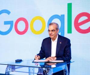 <i>El presidente dominicano, Luis Abinader destacó que con esta infraestructura la conectividad dominicana a nivel digital se multiplicará varias veces. Foto de cortesía</i>