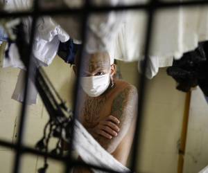<i>Fotografía de archivo de un pandillero del Barrio 18, en el El Salvador. EFE/ Rodrigo Sura</i>