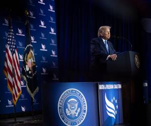 <i>El presidente de Estados Unidos, Donald Trump, aseguró que no permitirá que China tome el control del Canal de Panamá. Foto de cortesía</i>