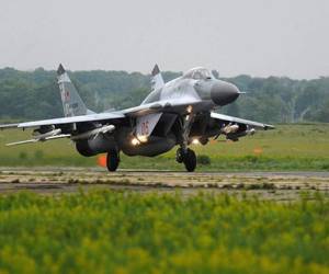 El Mikoyan MIG-29 fue diseñado en la década de los 70 como respuesta a los modelos F-15 y F-16 de los EE.UU. (Foto: laprensa.hn).