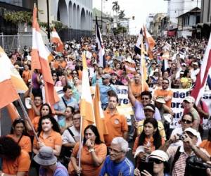 Unos 70.000 maestros estaban en estado de protesta. (Foto: Archivo)