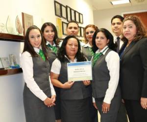 El premio es el “Certificado de calidad de pagos 2014 por el procesamiento excepcional automatizado'. (Foto: Cortesía).