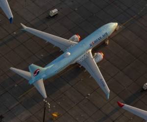 CFM International LEAP-1B engines are pictured on Boeings first 737 MAX named the 'Spirit of Renton' parked on the tarmac at the Boeing factory in Renton, Washington on December 8, 2015. The latest version of Boeing's best-selling 737, introduced in the mid-1960s, is due to make its first flight early next year and reach customers in 2017. It will burn an estimated 14 percent less fuel per seat than current 737s and fly farther, allowing airlines to open new routes. AFP PHOTO/JASON REDMOND (Photo by JASON REDMOND / AFP)