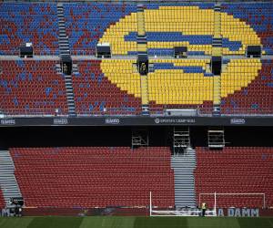 <i>Vista general del Spotify Camp Nou. EFE/Alberto Estévez</i>