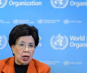 La directora de la OMS, Margaret Chan. (Foto: AFP).