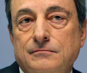 Mario Draghi, presidente del Banco Central Europeo. (Foto: AFP).
