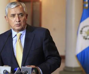 Presidente Otto Pérez Molina. (Foto: Archivo)