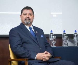 El ministro de Seguridad, Gustavo Mata, pidió respaldo político para dotar a la policía judicial, encargada de la investigación de delitos, de una unidad dedicada exclusivamente al crimen organizado. (Foto: Presidencia).