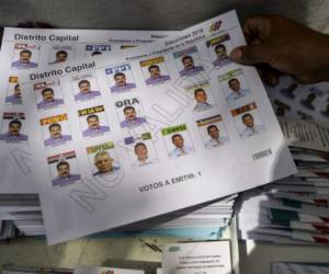 Venezuela acude a las urnas este 20 de mayo para elegir a un nuevo presidente, en un proceso duramente cuestionado por la comunidad internacional donde no participa la oposición. Esta es la boleta oficial de la votación donde prevalece la opción del presidente Nicolás Maduro, quien va por la reelección.