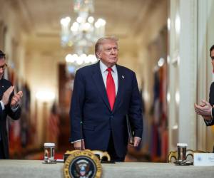 <i>El presidente de Estados Unidos, Donald Trump, ha asegurado en una entrevista que la guerra con Irán está prácticamente terminada. Foto de cortesía</i>