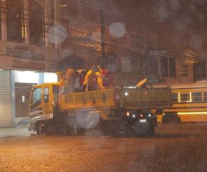 Inundaciones en La Ceiba (Honduras) esta misma semana. (Foto: La Prensa).