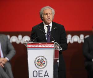 Luis Almagro, secretario general de la Organización de Estados Americanos (OEA).