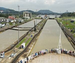 Esclusa de Miraflores, en el Canal de Panamá. (Foto: 123RF).