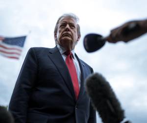 <i>El presidente de Estados Unidos, Donald Trump, informó de que se están negociando los últimos detalles de un acuerdo de paz con Irán. Foto de cortesía</i>