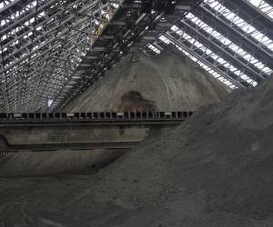 <i>Fotografía de archivo del interior de la mina Cobre Panamá, en Ciudad de Panamá (Panamá). EFE/ Gabriel Rodríguez</i>