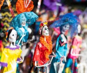 HOLLYWOOD, CALIFORNIA - NOVEMBER 02: A view of the atmosphere at Dia De Los Muertos at Hollywood Forever on November 02, 2019 in Hollywood, California. Emma McIntyre/Getty Images/AFP