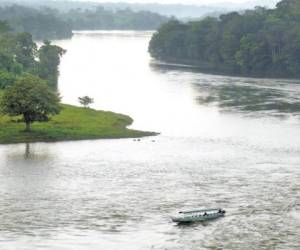 González dijo que el tema ambiental es importante para Costa Rica porque el proyectado canal atravesará el lago de Nicaragua, del cual se derivan el río San Juan (fronterizo, en la imagen) y el río Colorado.