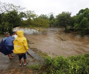 En Nicaragua se desboraron varios ríos, uno de ellos fue el Masachapa.