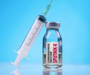 Antalya, TURKEY - August 11, 2020. The Covid-19 coronavirus vaccine produced in Russia named Sputnik-V.