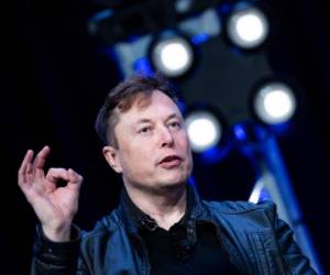 Elon Musk, founder of SpaceX, speaks during the Satellite 2020 at the Washington Convention CenterMarch 9, 2020, in Washington, DC. (Photo by Brendan Smialowski / AFP)