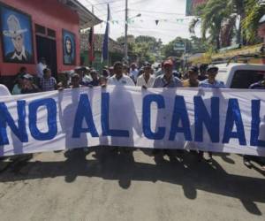 La líder campesina Francisca Ramírez aseguró que 'el Estado nos ha obligado a buscar a instancias internacionales para pedir justicia, que no hemos alcanzado en nuestro propio país' al pedir que se detenga el proyecto canalero.