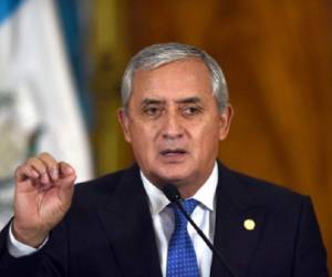 El todavía presidente ha cargado contra diversos estamentos e instituciones, incluidos los empresarios, deslizando la responsabilidad de estos en la situación de desigualdad que vive Guatemala. (Foto: AFP).