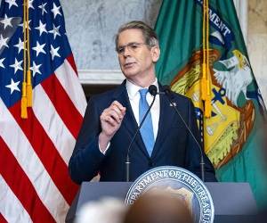La acción de hoy golpea a los líderes, a los financiadores y a las redes criminales del Cartel de Jalisco Nueva Generación, dijo el secretario del Tesoro, Scott Bessent. (Foto: EFE)