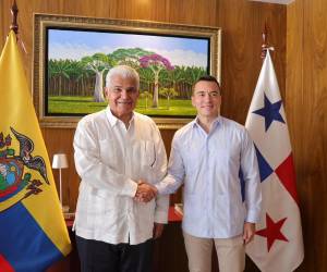 <i>Mulino y Noboa se reunieron para abordar una agenda bilateral enfocada en comercio, inversión, cooperación en seguridad, intercambio de información tributaria y lucha contra el crimen organizado transnacional, según informó la Presidencia ecuatoriana. Foto de cortesía</i>