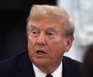 <i>El presidente de EE.UU., Donald Trump el 4 de septiembre de 2025. EFE/WILL OLIVER / POOL</i>