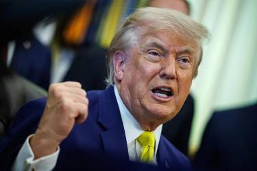 La tensión entre EE.UU. e Irán escala cuando el mundo mira hacia el Mundial 2026. Trump comienza a ser decisivo en su narrativa sobre Medio Oriente. (Foto: EFE)