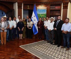 <i>Durante el encuentro con el presidente de Honduras, Nasry Asfura, se abordaron las necesidades prioritarias de los municipios hondureños. Foto de cortesía</i>