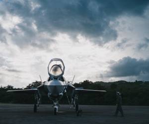 Los cazas F-35B Lightning II del Escuadrón de Ataque de la Infantería de Marina 225 ya se encuentran en Puerto Rico. Foto de cortesía