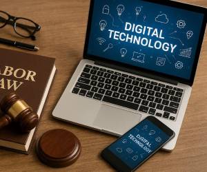 La responsabilidad de establecer reglas claras también recae en las empresas, que deben anticiparse a los desafíos de la era digital. (Foto: IA-Microsoft Designer)