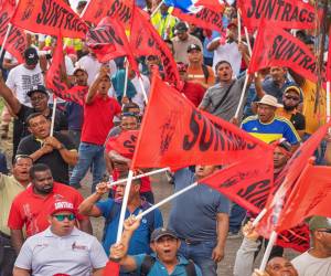 El tema de las manifestaciones sindicales ha creado mucha incertidumbre en el panameño, dificultando la movilización y repercutiendo en el sector comercio. Foto cortesía