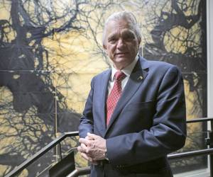 <i>El canciller de Costa Rica, Arnoldo André. EFE/ Lenin Nolly</i>