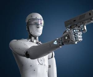 <i>El marco legal propuesto también pretende que el uso de armas de mediano y largo alcance no puedan ser ejecutados por medio de plataformas de inteligencia artificial. Foto de PhonlamaiPhoto / Getty Images/iStockphoto</i>