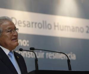 'Tenemos un objetivo principal: ampliar las posibilidades de desarrollo, reducir los niveles de pobreza y de desigualdad', dijo el presidente salvadoreño, Salvador Sánchez Cerén. (Foto: Presidencia).