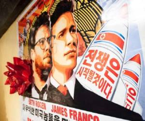 Scott Foundas (Variety): “Corea del Norte tuvo razón en objetarla: la farsa sobre el asesinato de Kim Jong-un perpetrada por Seth Rogen y el también productor canadiense Evan Goldberg es un verdadero ataque terrorista... contra el género de la comedia”. (Foto: AFP).